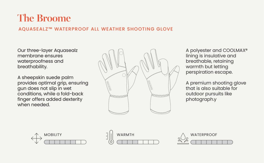 Sealskinz Broome Wasserdichter Allwetter-Schießhandschuh