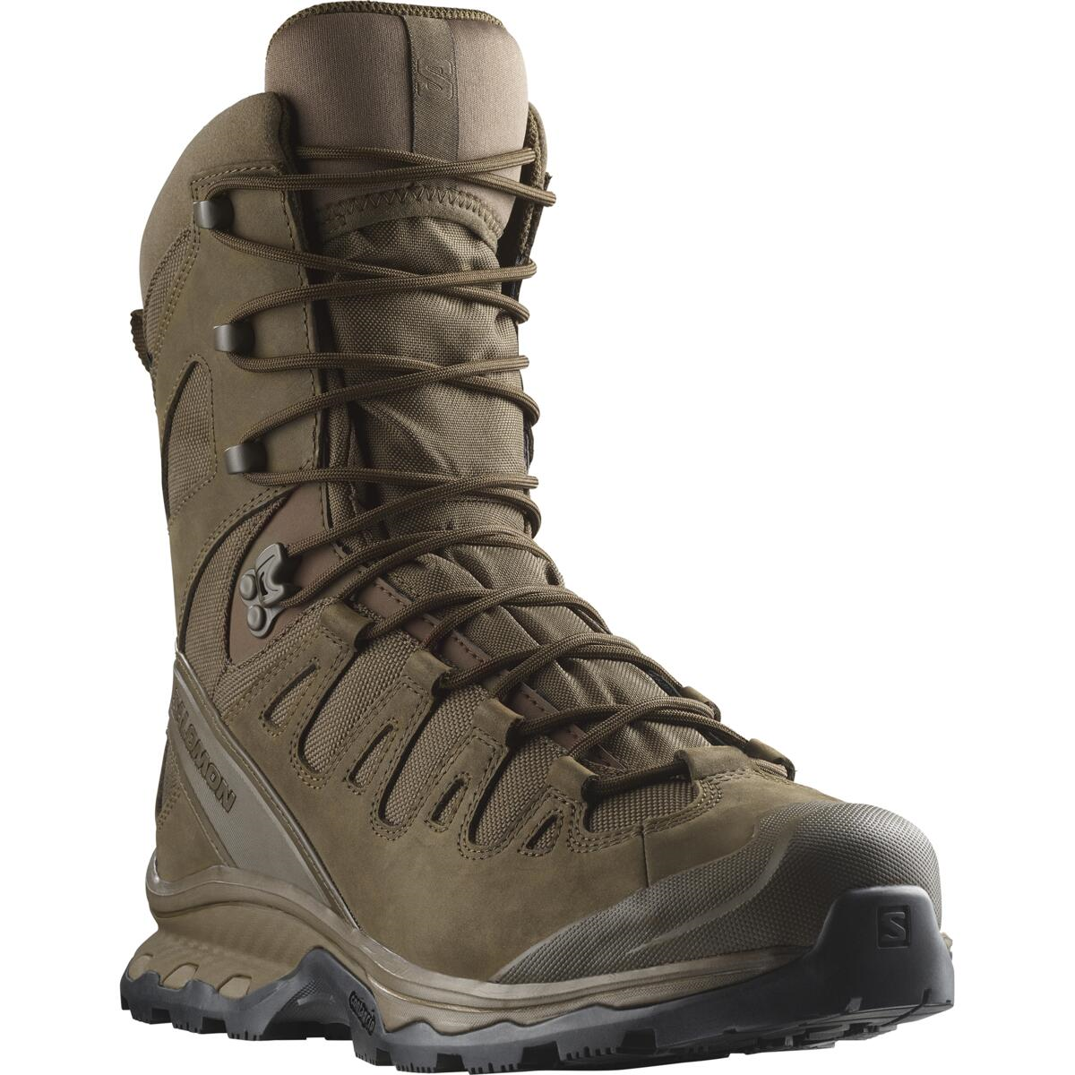 SALOMON taktische Schuhe Quest 4D Forces 2 High GTX EN erdbraun
