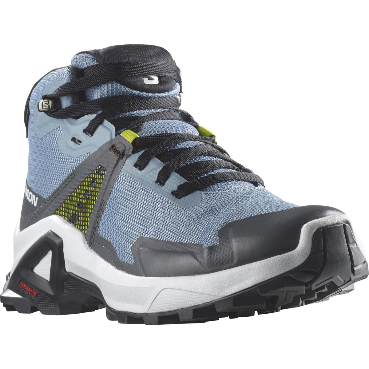 SALOMON обувь X Raise Mid GTX J светло-синий/серый/белый