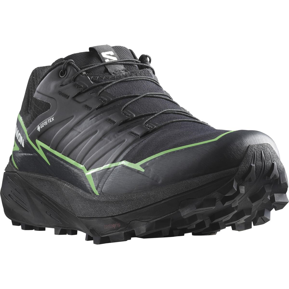 SALOMON shoes Thundercross GTX black/green