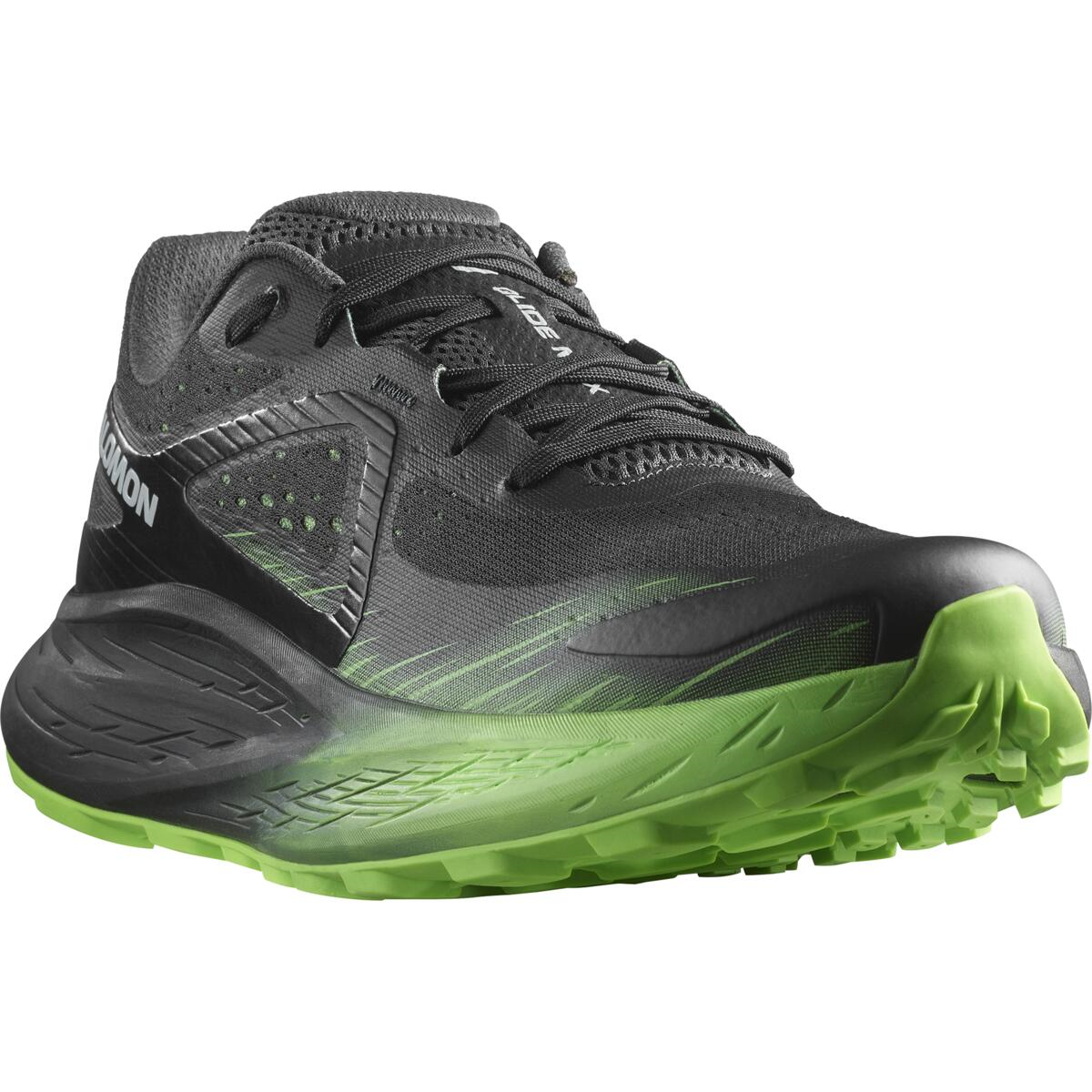 SALOMON обувь Glide Max TR черный/зеленый