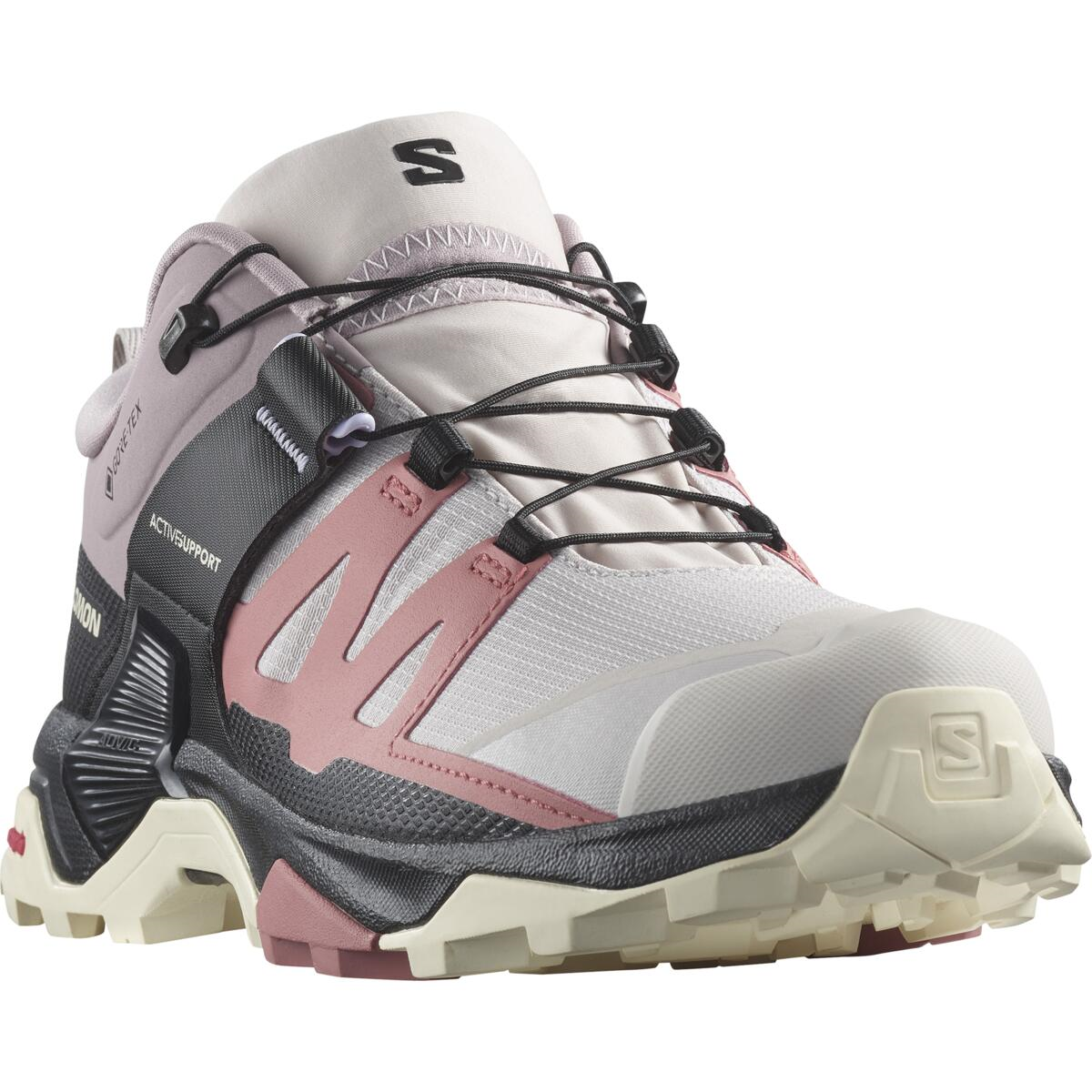 SALOMON shoes X Ultra 4 GTX W pink/grey/black