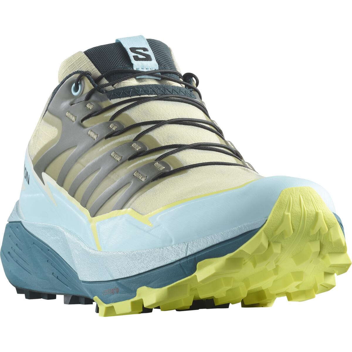 SALOMON обувь Thundercross W green/light blue/grey