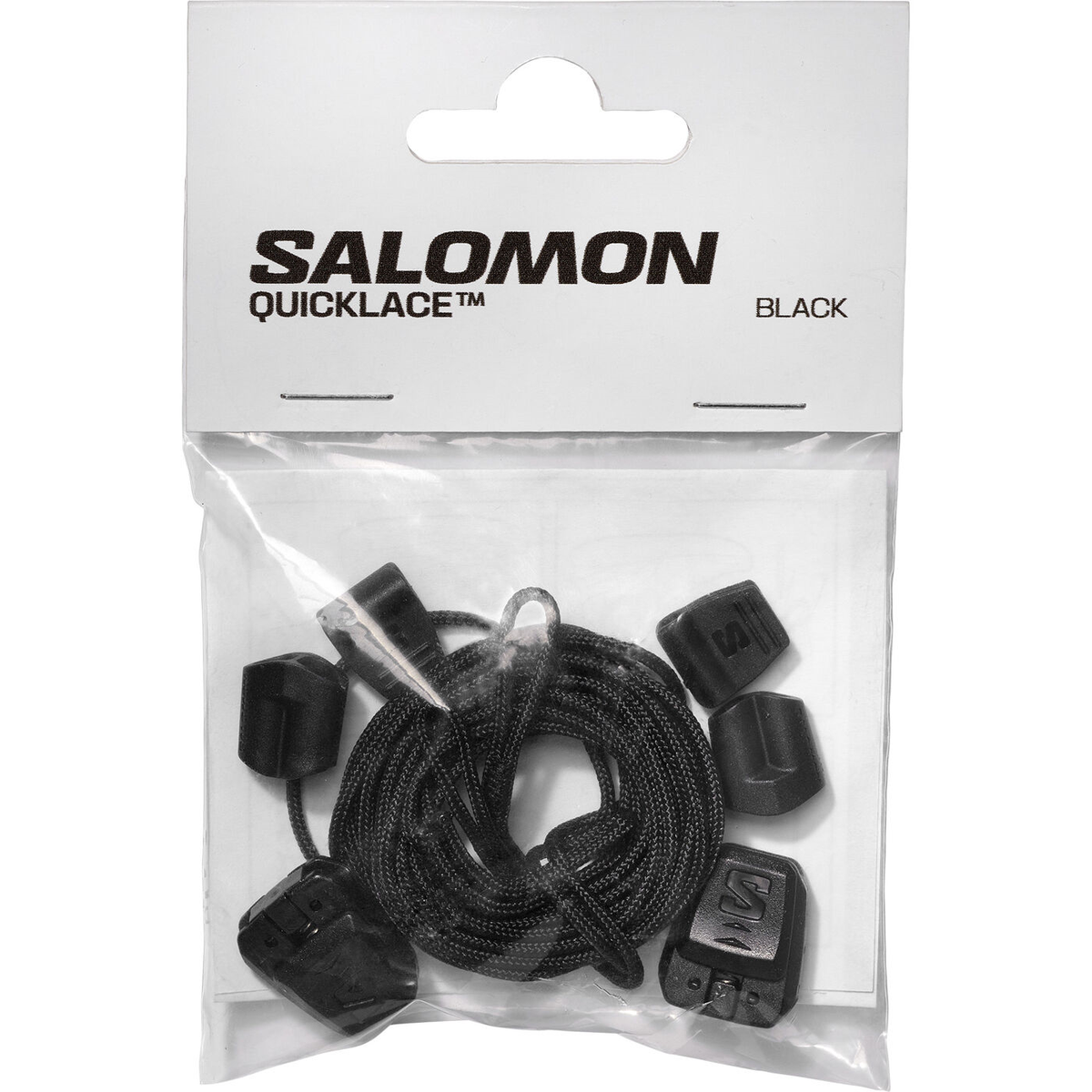 Комплект шнурков SALOMON Quicklace, чёрный