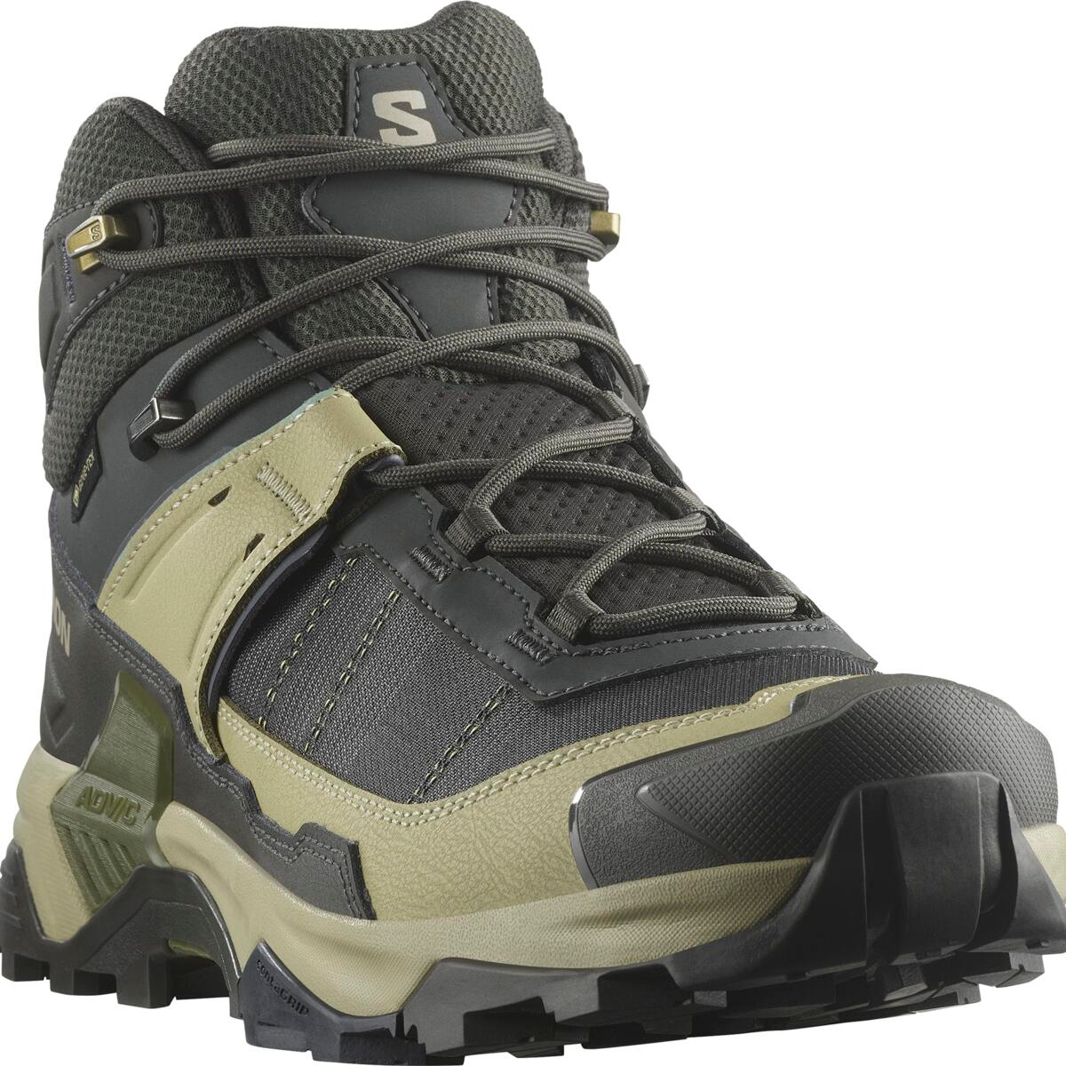 SALOMON shoes X Ultra 5 Mid GTX green/dark green