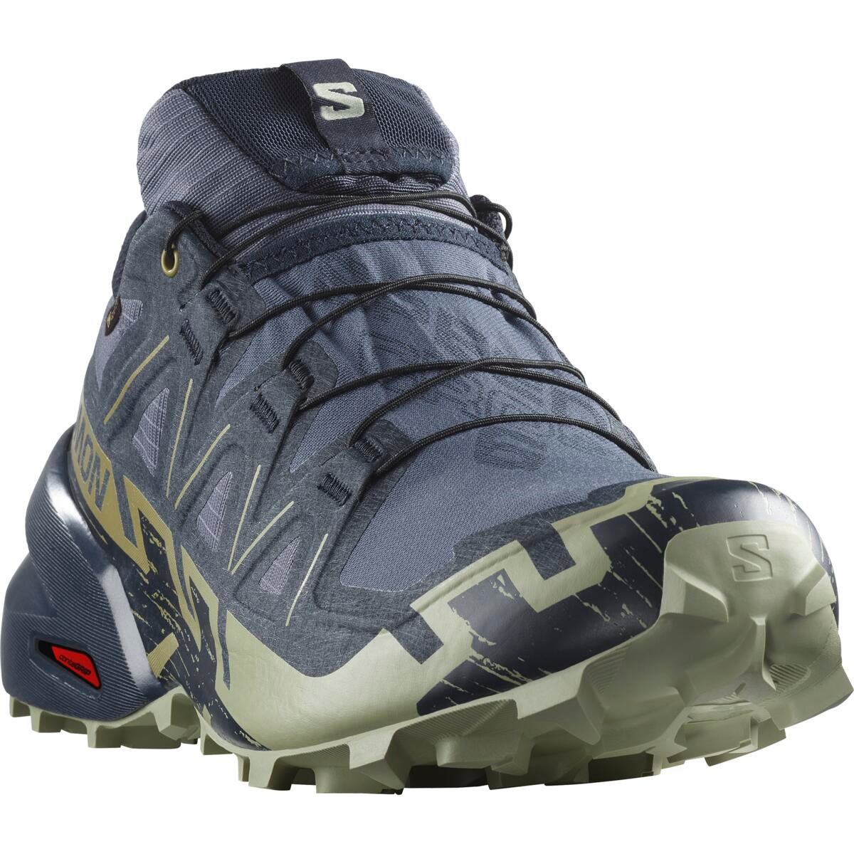SALOMON Schuhe Speedcross 6 GTX dunkelblau/beige