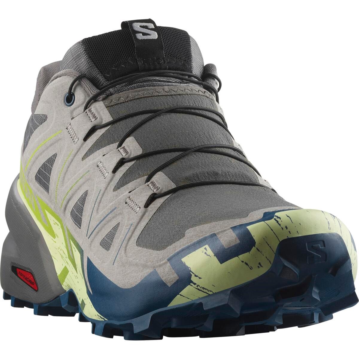 SALOMON Schuhe Speedcross 6 grau/blau/grün