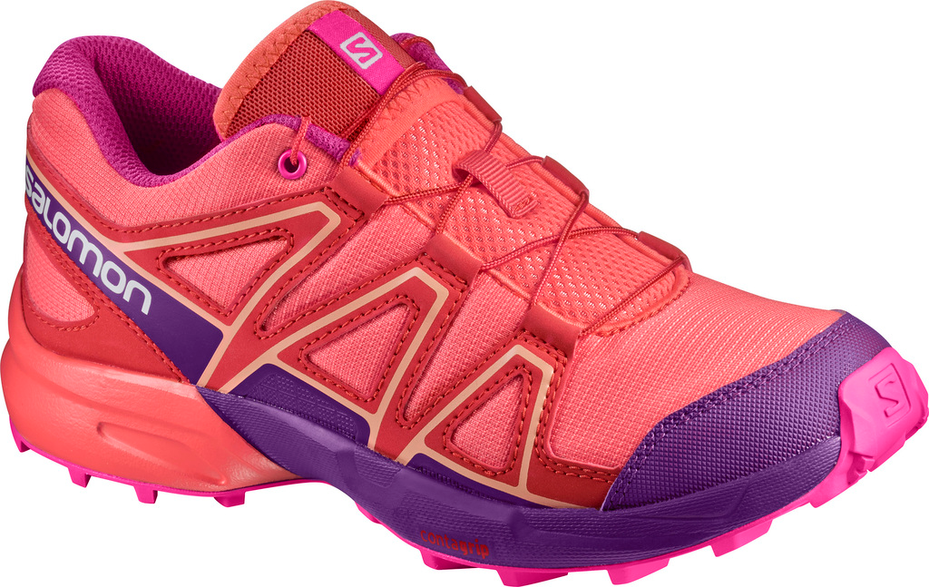 SALOMON shoes Speedcross J orange/purple