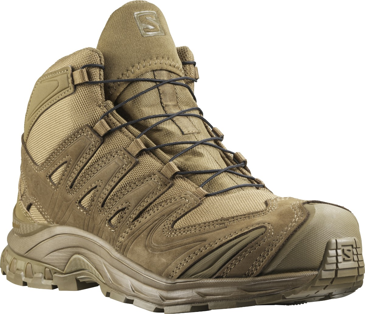 SALOMON tactical shoes XA Forces Mid coyote brown