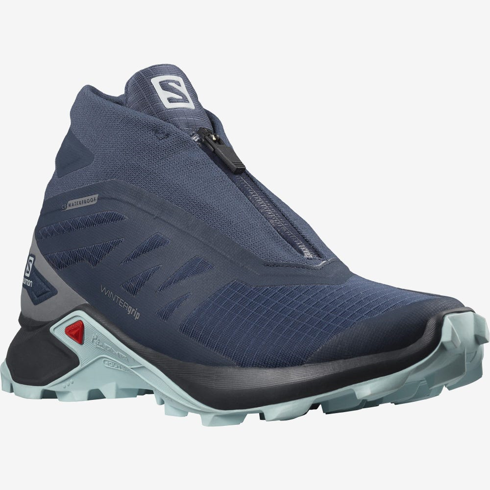 SALOMON Schuhe Supercross Winter CSWP W dunkelblau/blau