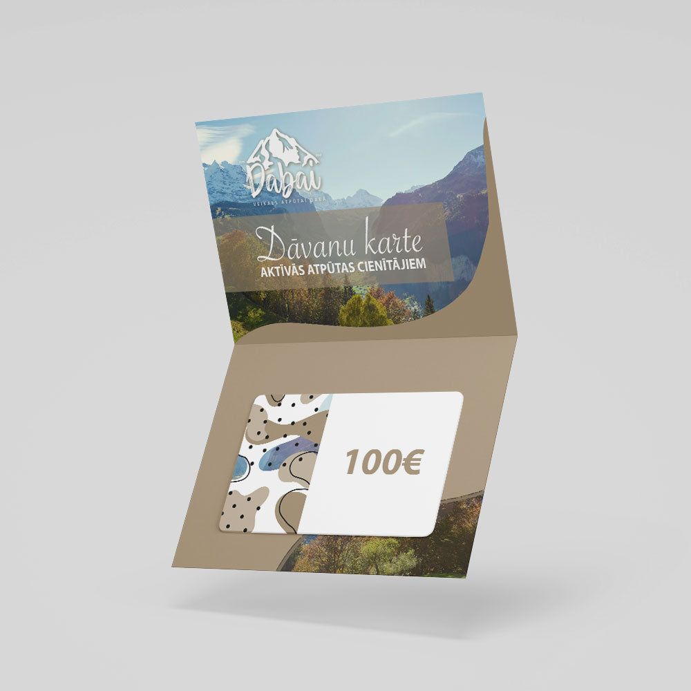 Geschenkkarte im Wert von 100 EUR