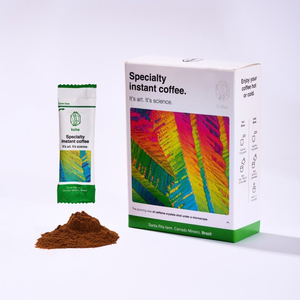 Kaffee für Wanderungen KOHE Brazil 10x1.8g - NATURRAUS.DE