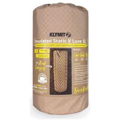 Klymit Insulated Static V Luxe SL - DABAI.LV