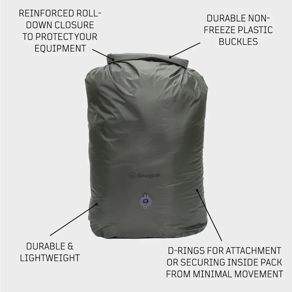 Snugpak Dri - Sak With Air Valve 40L - DABAI.LV