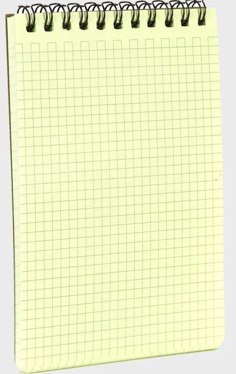 Snugpak Water Resistant Notebook (Orange) - dabai.lv