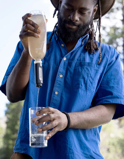 LifeStraw Peak Series faltbare Squeeze-Flasche 1l