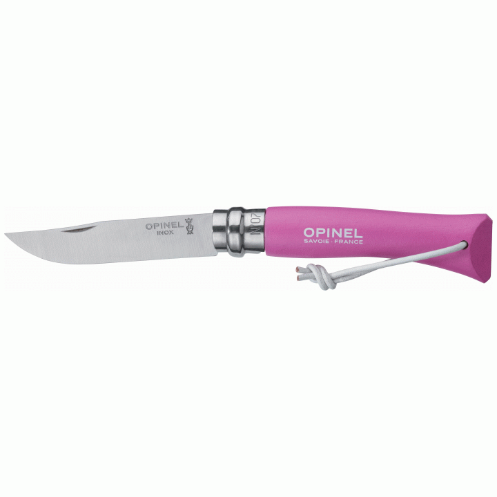 Opinel N°06 Farbiger Griff mit Schnur (in 5 Farben erhältlich)