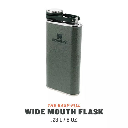 Classic Easy Fill Flachmann mit weiter Öffnung | 0,23 L