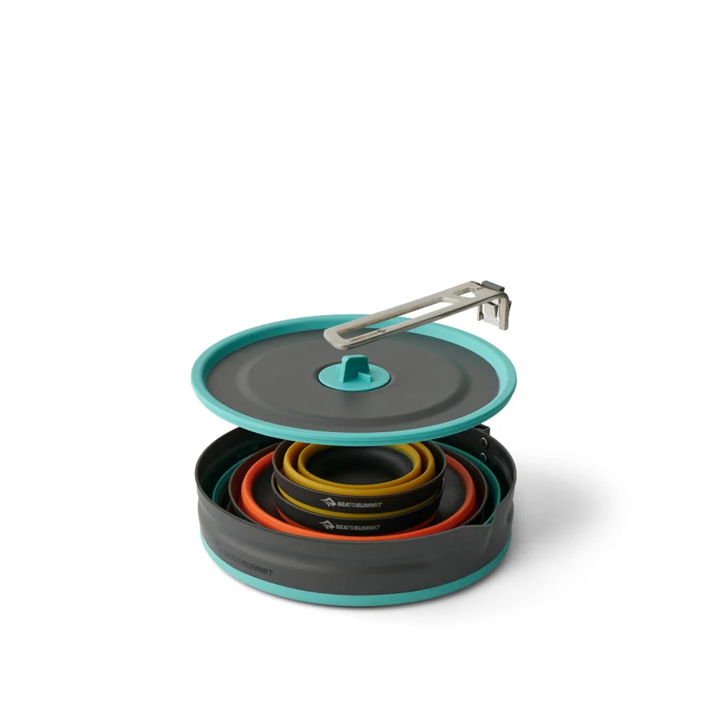 Frontier Ultralight Zusammenklappbares One Pot Kochset - 5-teilig