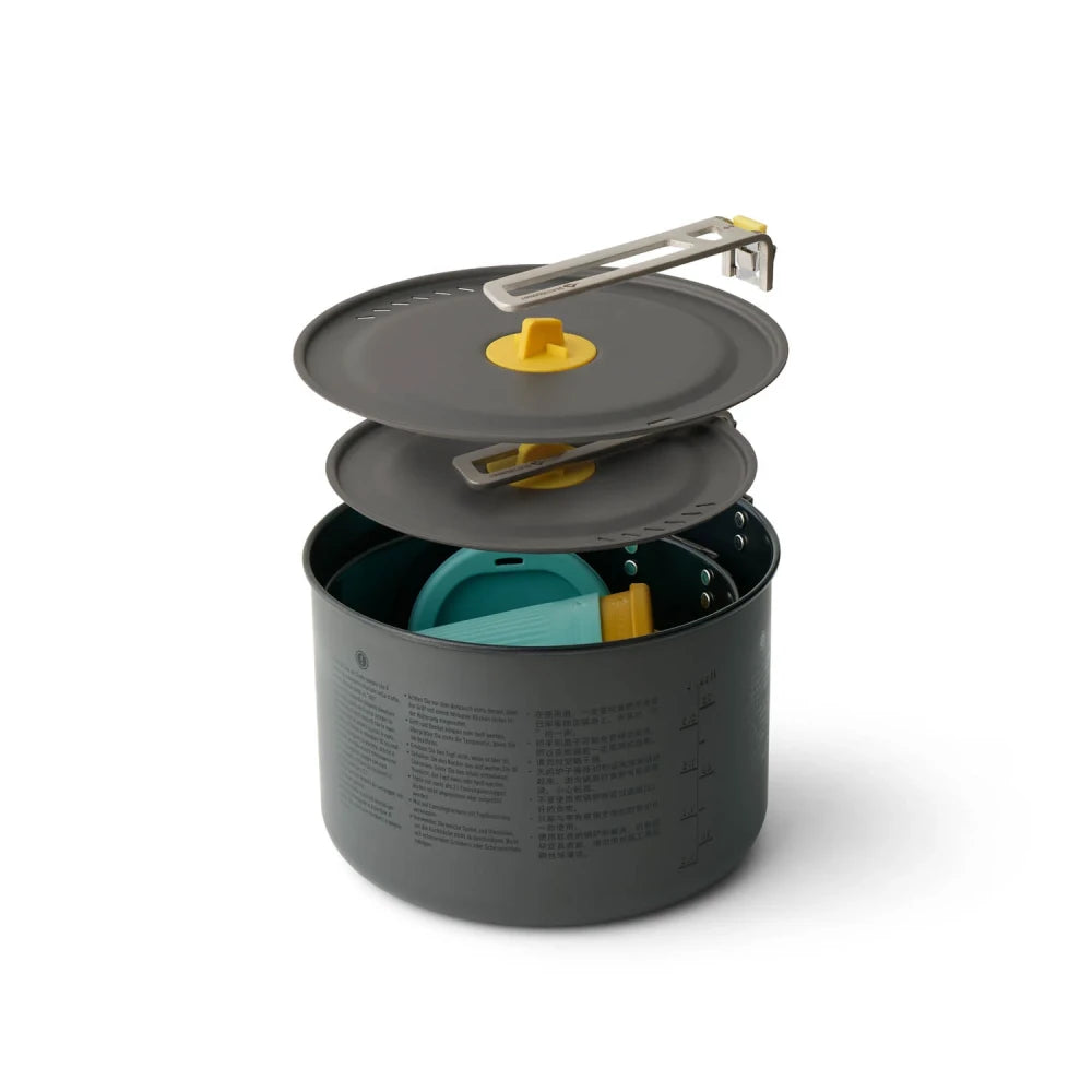 Набор посуды Frontier Ultralight Two Pot Cook Set - 6 предметов