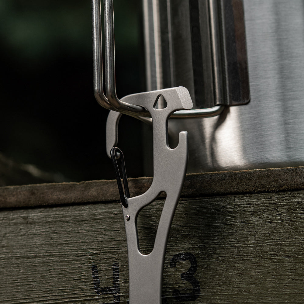 M-Tac Spork-Besteckset mit Karabiner
