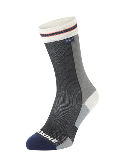 Sealskinz Billockby Waterproof All Weather Mid Length Lightweight Cycling Sock
