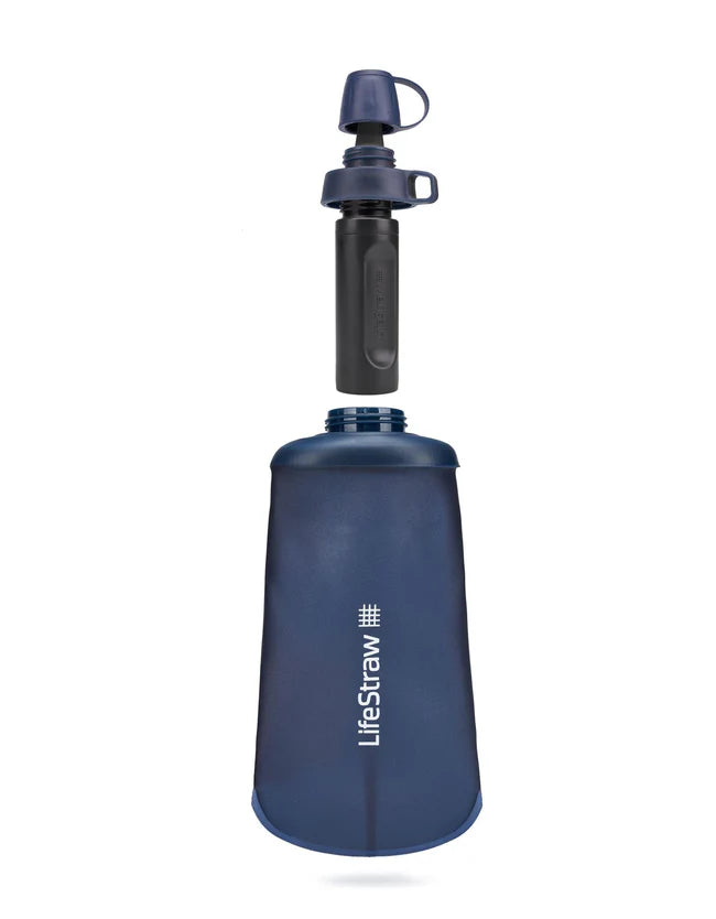 LifeStraw Peak Series faltbare Squeeze-Flasche 1l