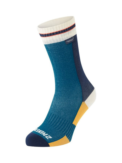 Sealskinz Billockby Waterproof All Weather Mid Length Lightweight Cycling Sock