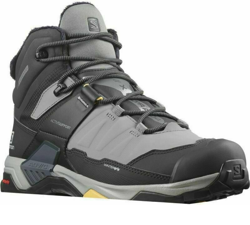 Обувь SALOMON X Ultra 4 Mid Winter TS CSWP серый/черный