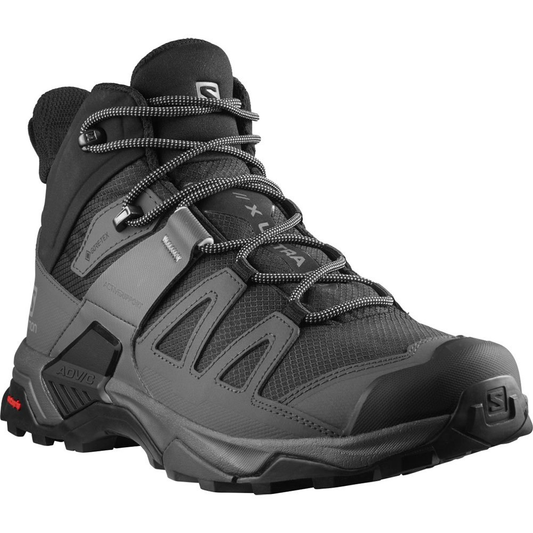 SALOMON shoes X Ultra Mid 4 Wide GTX black/grey