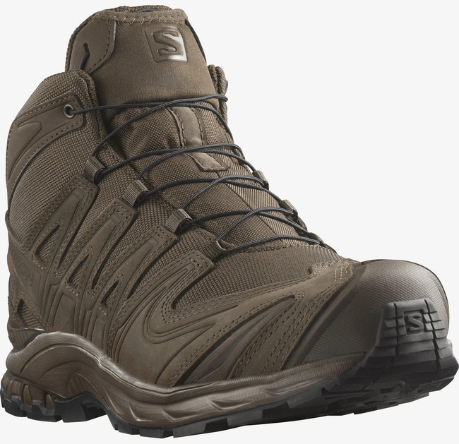 SALOMON taktische Schuhe XA Forces Mid EN erdbraun