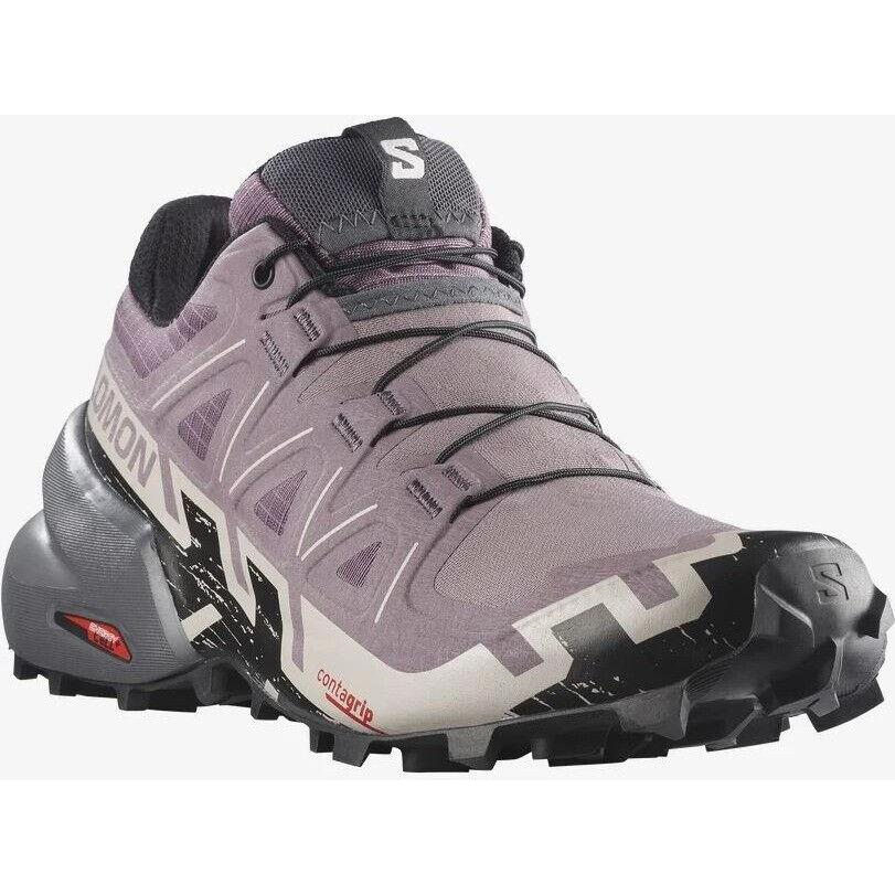 SALOMON Schuhe Speedcross 6 W lila/grau/schwarz