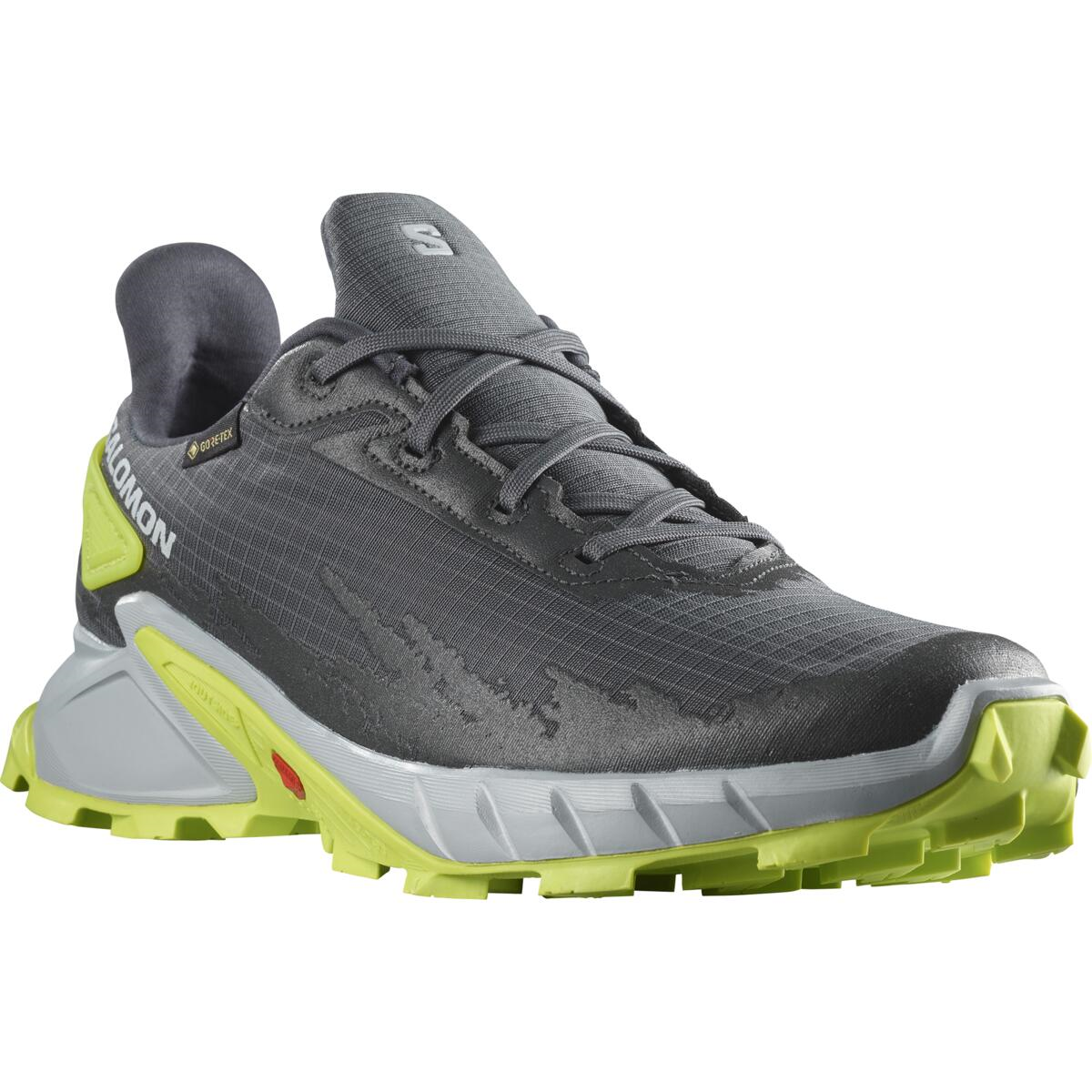 SALOMON shoes Alphacross 4 GTX grey/green
