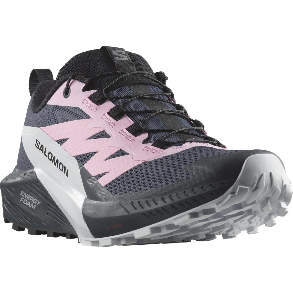 SALOMON Schuhe Sense Ride 5 W schwarz/grau/rosa