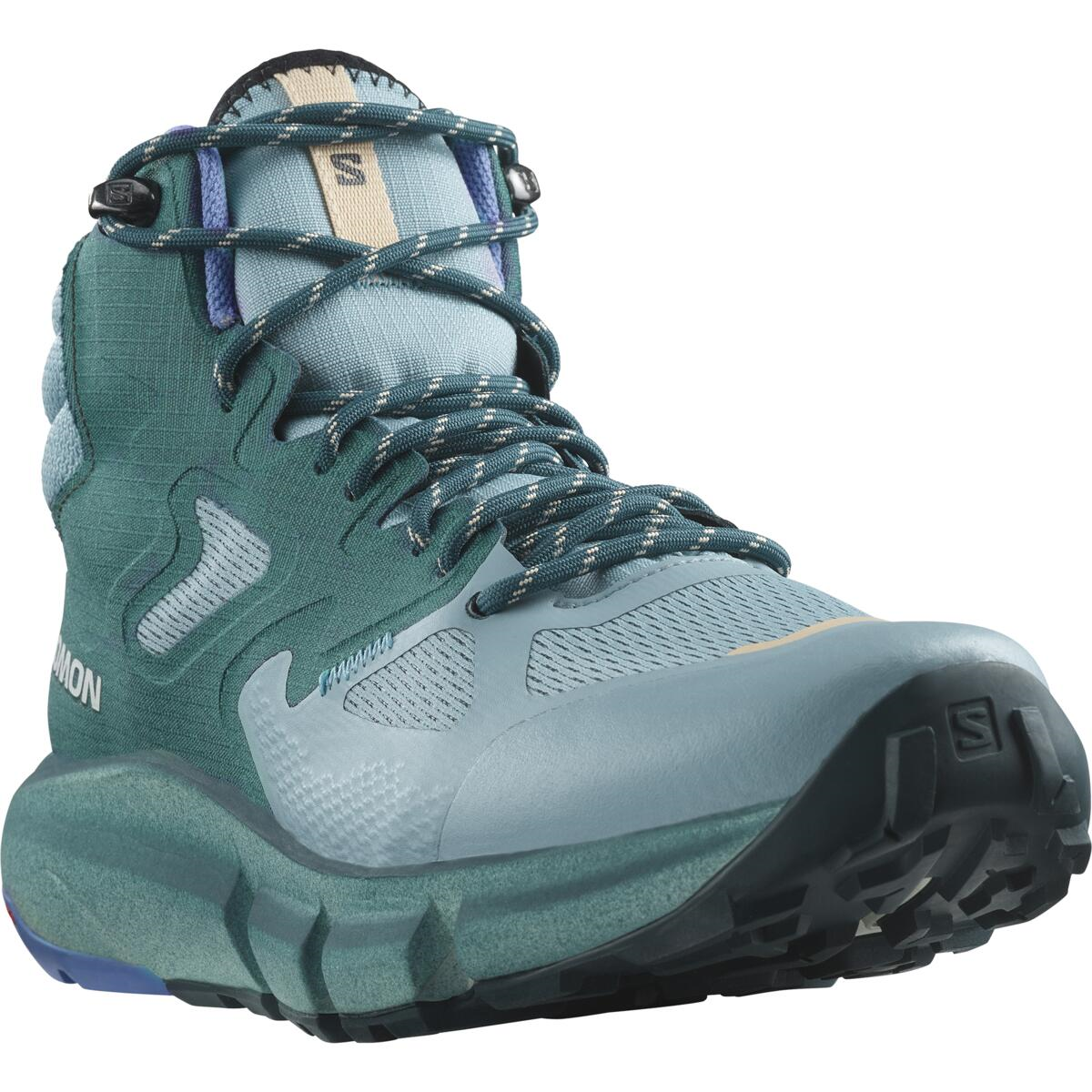 SALOMON Schuhe Predict Hike Mid GTX W grün/blau