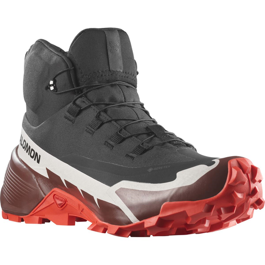 SALOMON shoes Cross Hike Mid GTX 2 black/brown/red