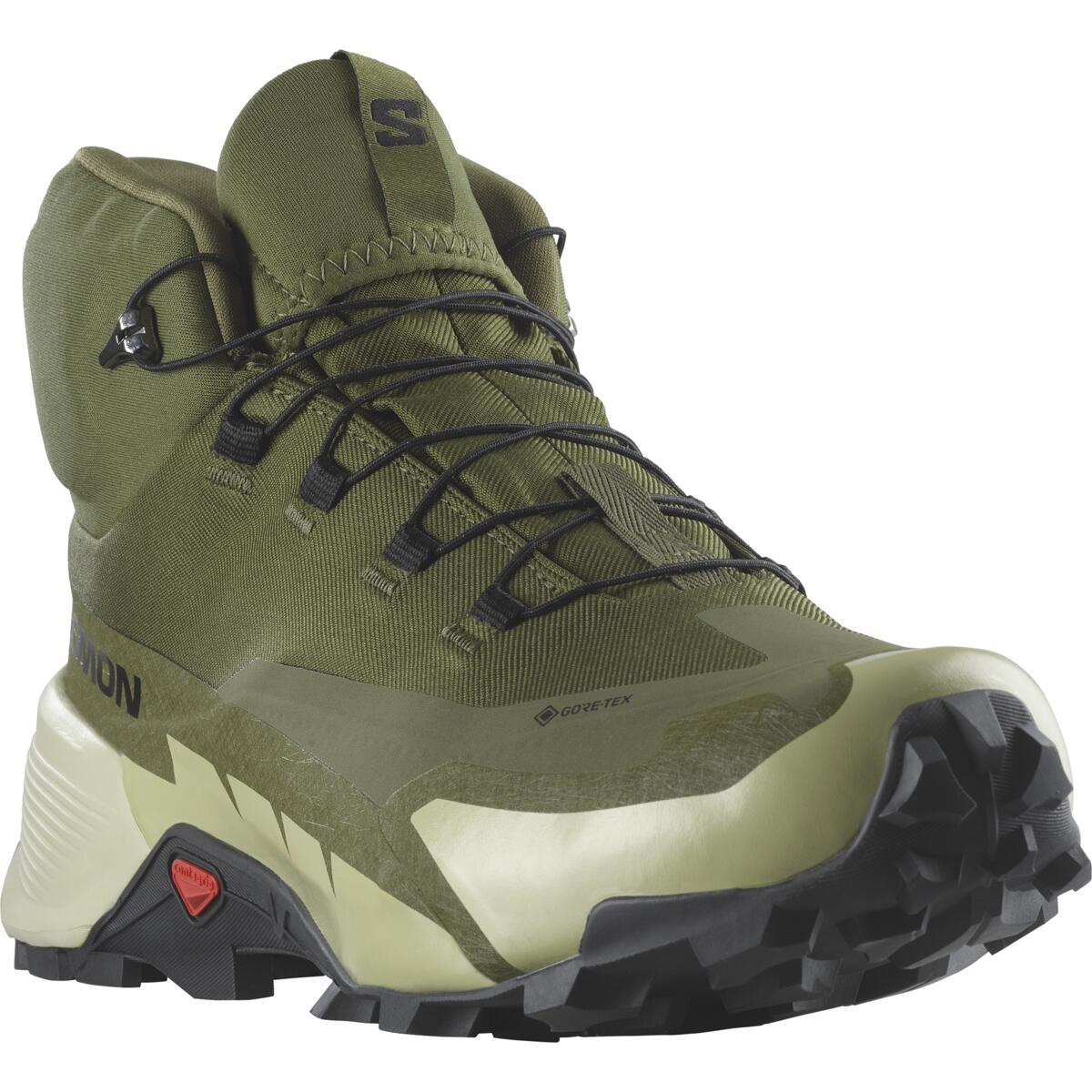 SALOMON shoes Cross Hike Mid GTX 2 camo green/grey