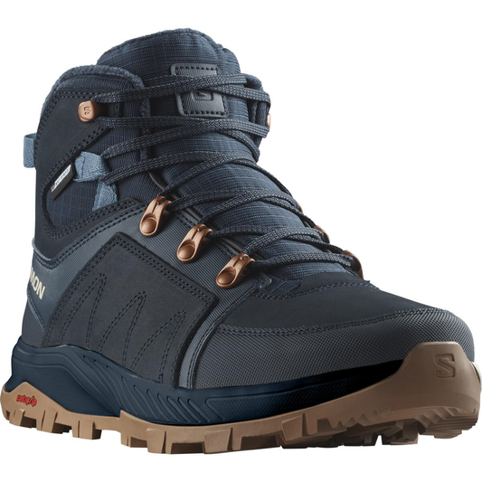 SALOMON shoes Outchill TS CSWP W dark blue/brown