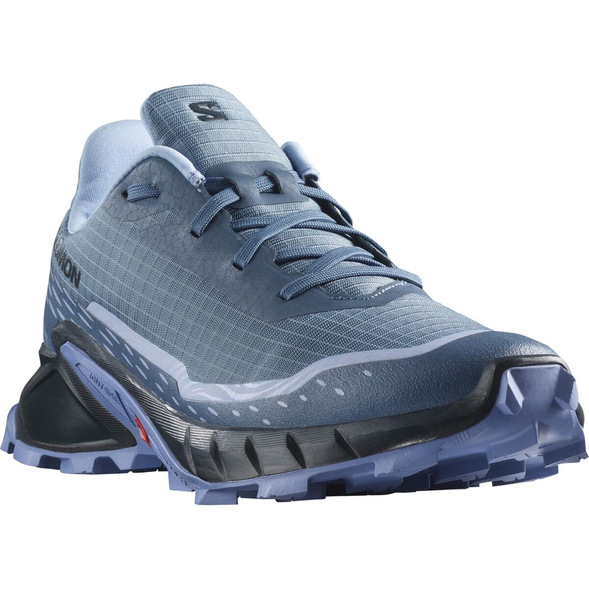Обувь SALOMON Alphacross 5 W светло-голубой/фиолетовый