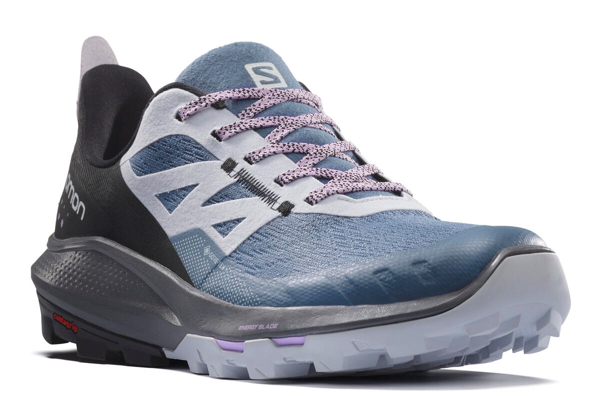 SALOMON shoes Outpulse GTX W light blue/grey/black