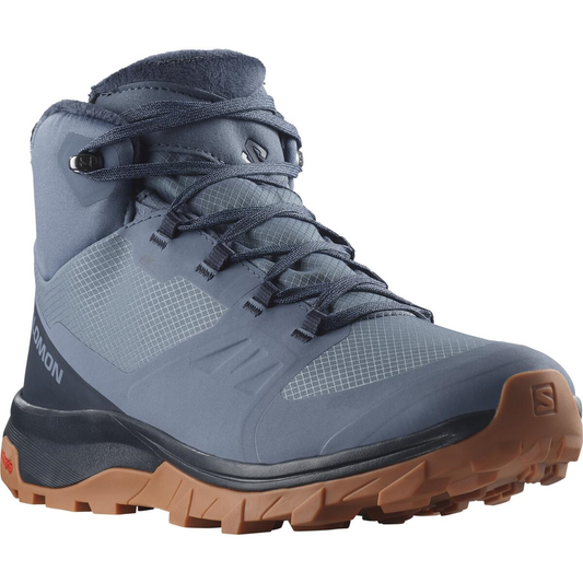 SALOMON shoes Outsnap CS WP blue/black