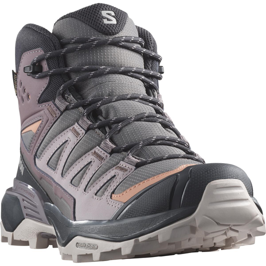 SALOMON Schuhe X Ultra 360 Mid GTX W violett/peach/schwarz
