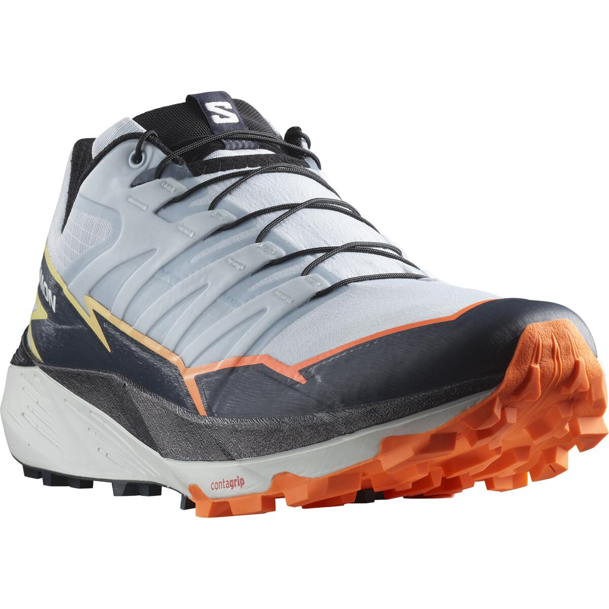 SALOMON shoes Thundercross grey/black/orange