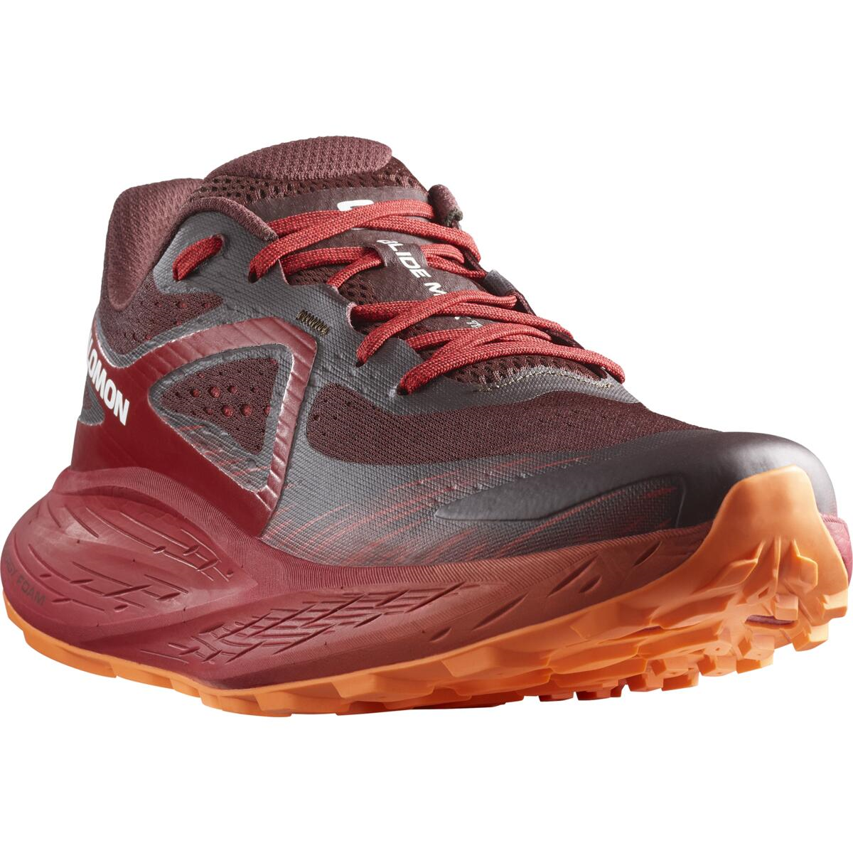 SALOMON shoes Glide Max TR brown/red/orange