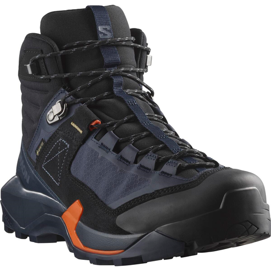 SALOMON Schuhe X Ultra Alpine Mid GTX schwarz/dunkelblau/orange