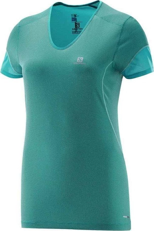 SALOMON T-krekls Trail Runner Tee W blue