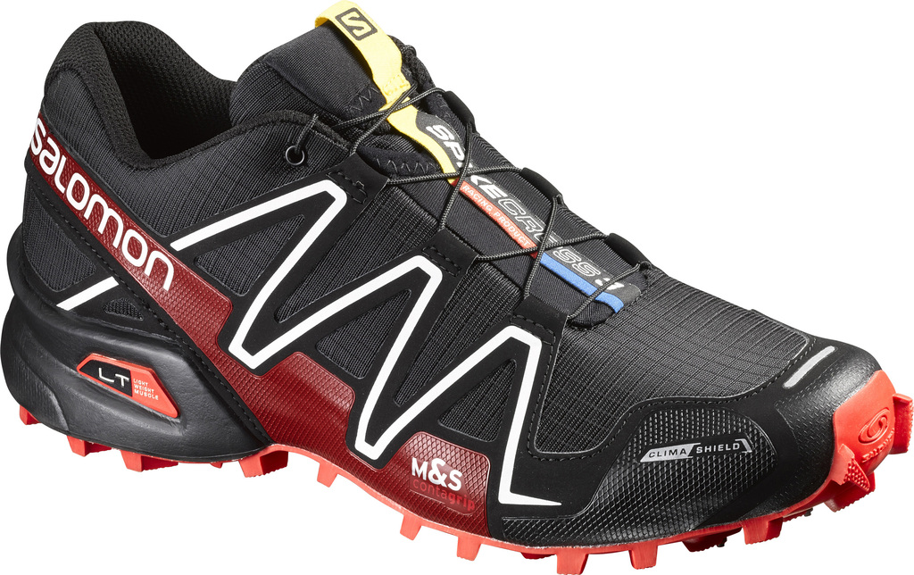 SALOMON обувь Spikecross 3 CS черный/красный