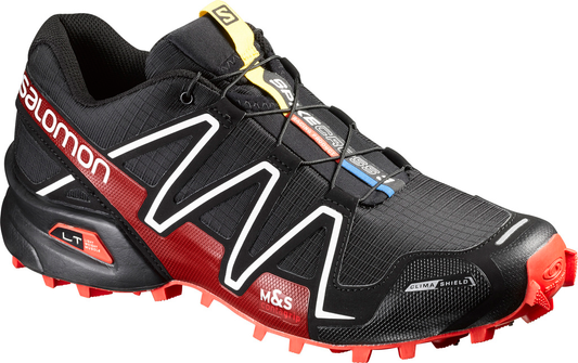 SALOMON обувь Spikecross 3 CS черный/красный