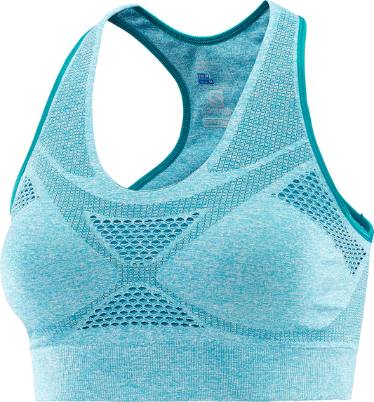 SALOMON sporta krūšturis Medium Impact Bra W tourquise