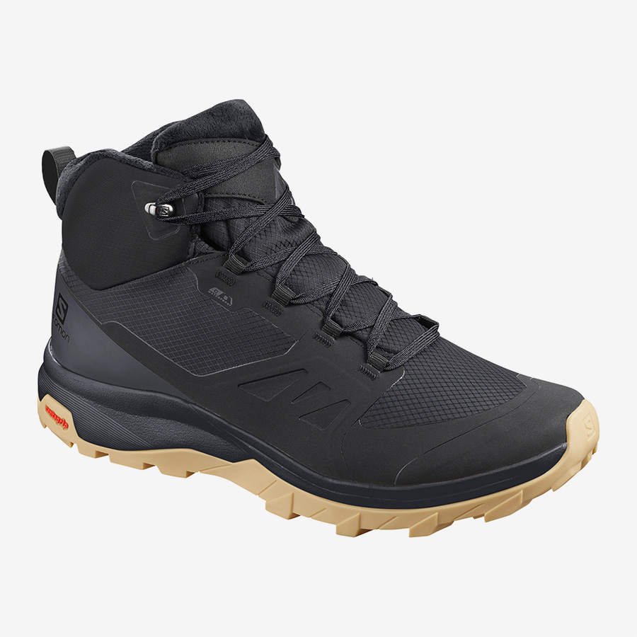 SALOMON shoes Outsnap CS WP black